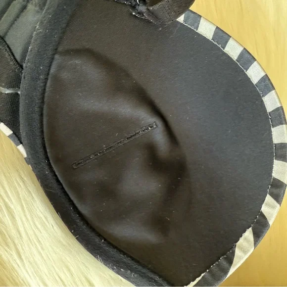 34B/S RARE Vs Victoria Secret Black & White Striped VERY SEXY multi-way push up - Picture 9 of 15